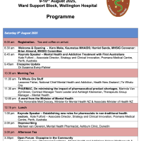 Programme Saturday 9 August 